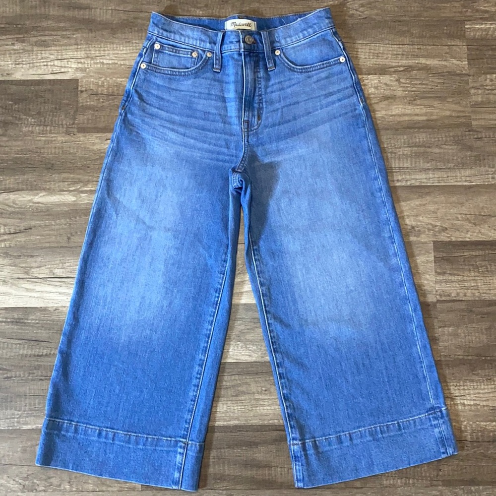 Madewell Wide-Leg crop size 26 petite